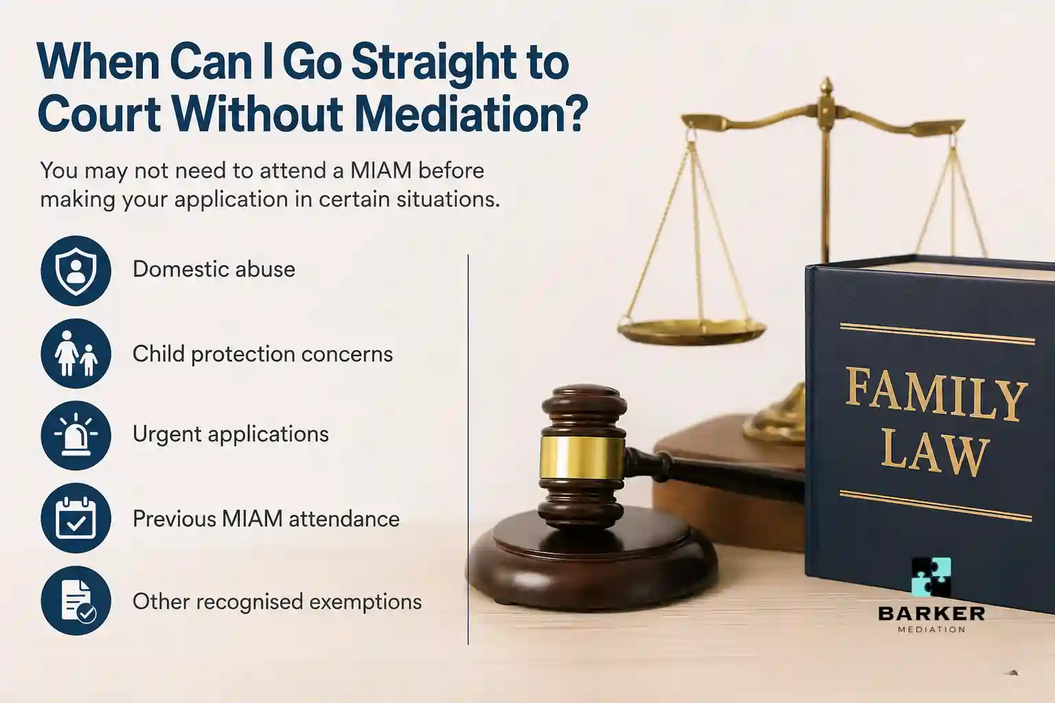 When Can I Go Straight to Court Without Mediation Hatfield?